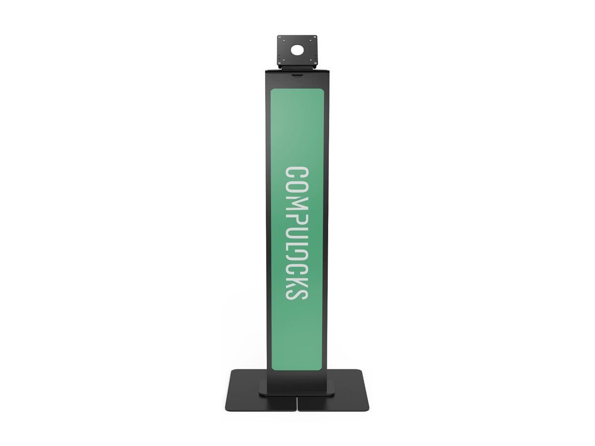 Compulocks Brandable VESA Floor Stand for Screens Up to 32 Inches - Aufstellung - für LCD-Display - brandable, mit großer Basisplatte - Schwarz - Bildschirmgröße: bis zu 81,3 cm (bis zu 32 Zoll)