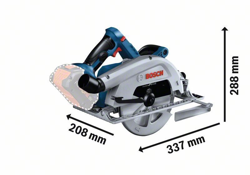 Bosch Professional GKS 18V-68 C Solo