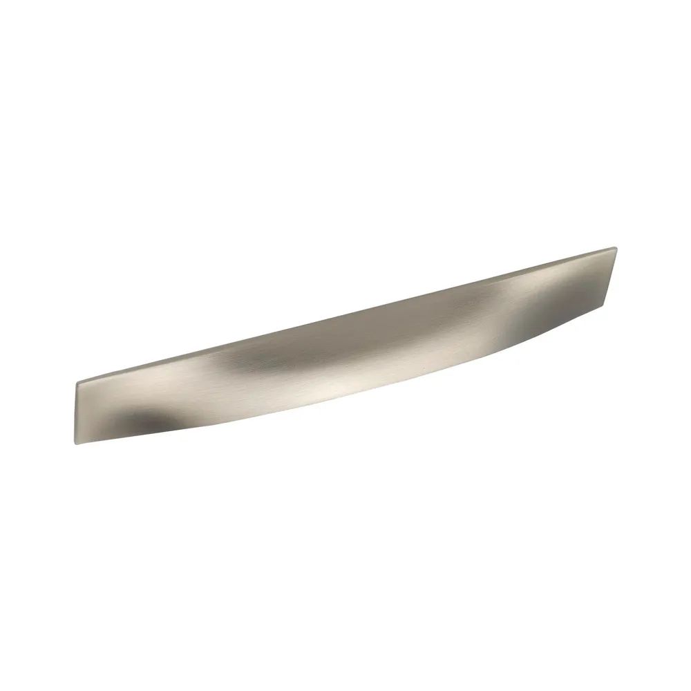 Furnipart Griff Wrap LA 128 mm, Breite 190 mm, ZN Edelstahl Effekt