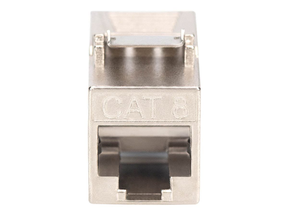 DIGITUS CAT 8.1 Keystone Modul, geschirmt, werkzeugfreier Montageanschluss