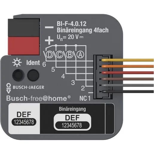 ABB BINÄREINGANG 4-FACH FM / ABB BI-F-4.0.12 2CDG510024R0021