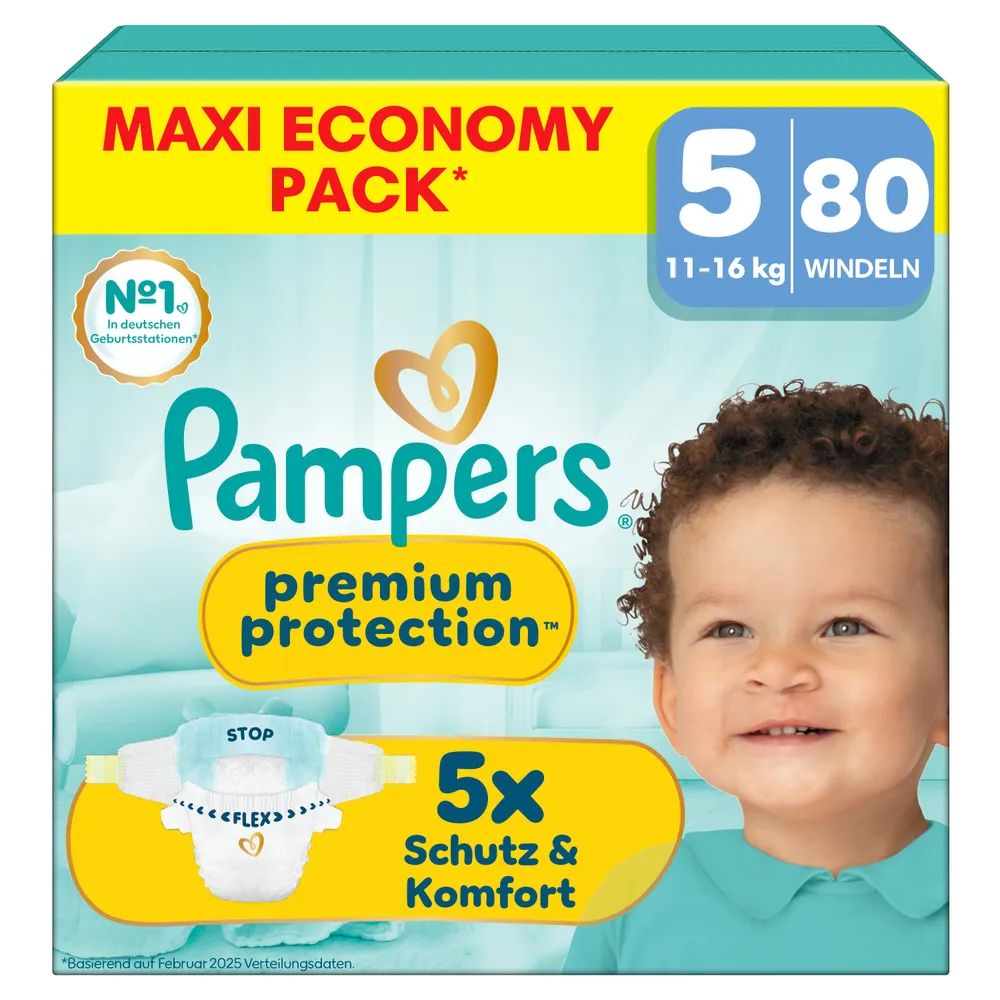 Pampers Premium Protection Gr.5 Junior 11-16kg Maxi 