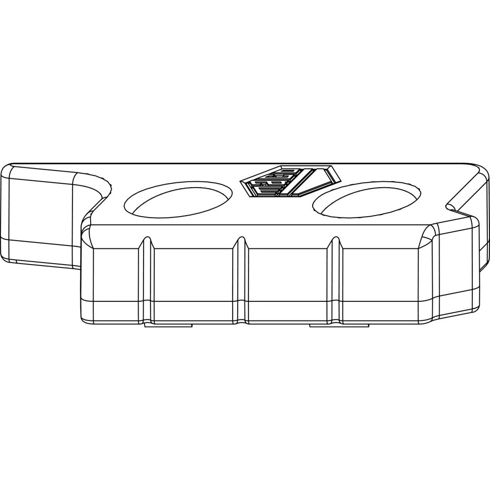 MACO MM Hebeteil Falzluft 12 mm Eurofalz 18 mm 9V silber links (356299)