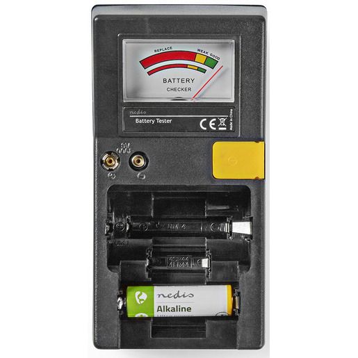 Nedis BATTERIETESTER AA/AAA/C/D/9V/K / NEDIS BATE110