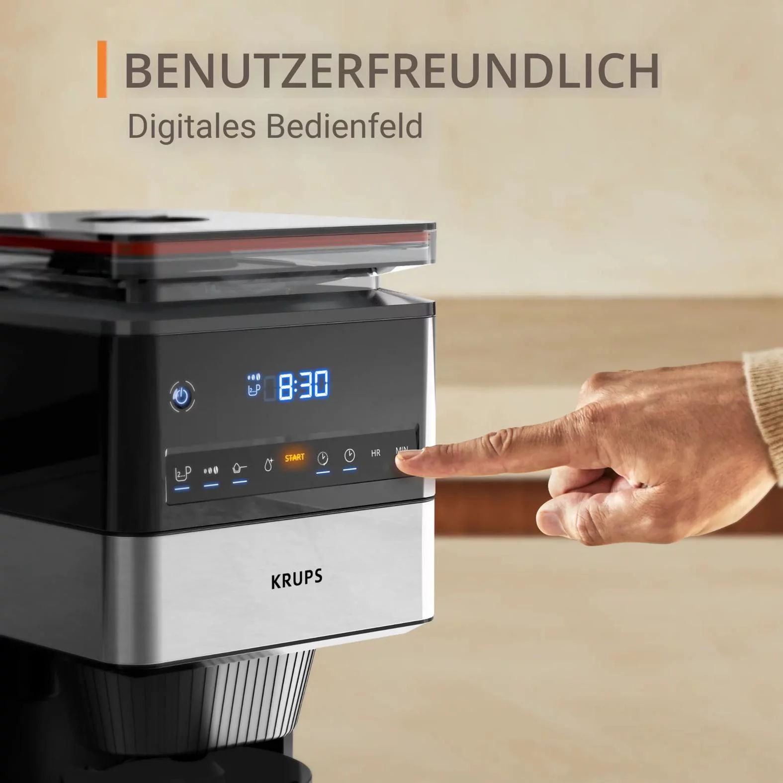 Krups KM8428 GRIND AROMA XL