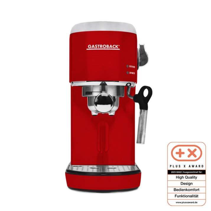 Gastroback Design Espresso Piccolo Rot