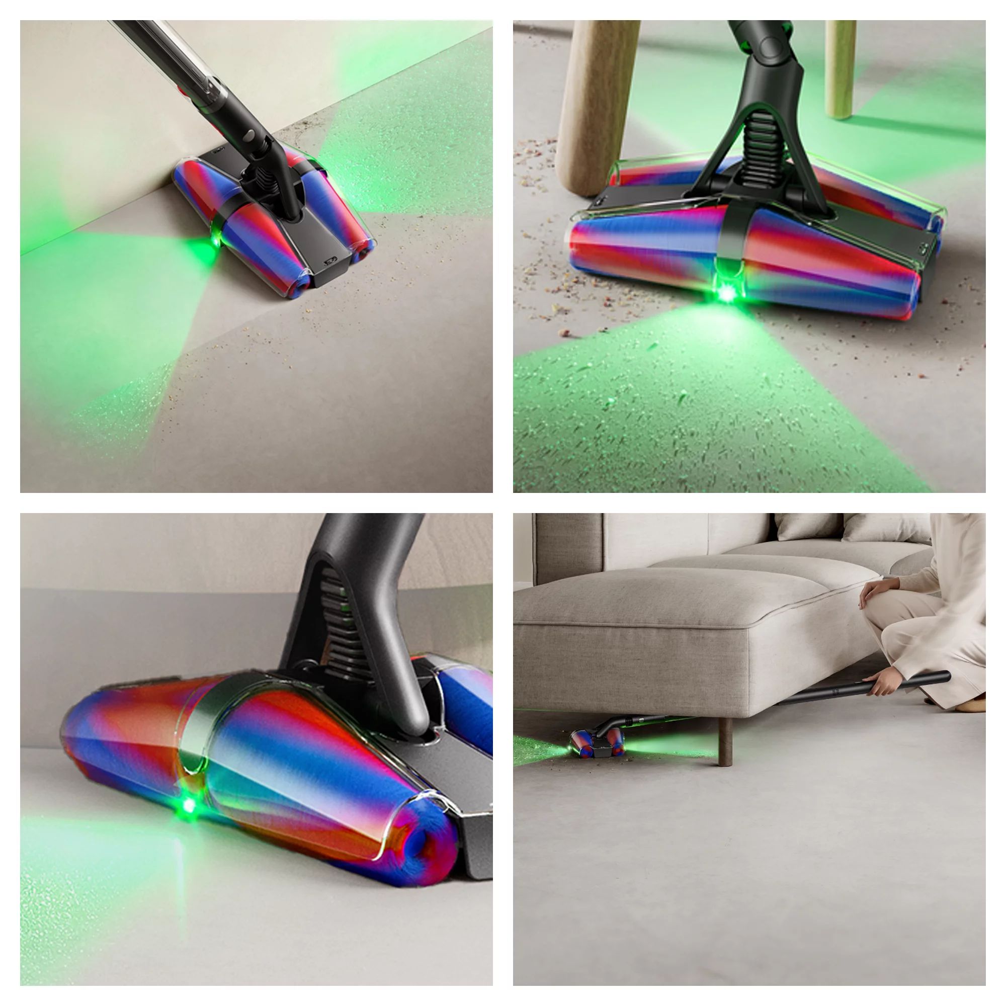Dyson PencilVac™ Fluffycones matt schwarz