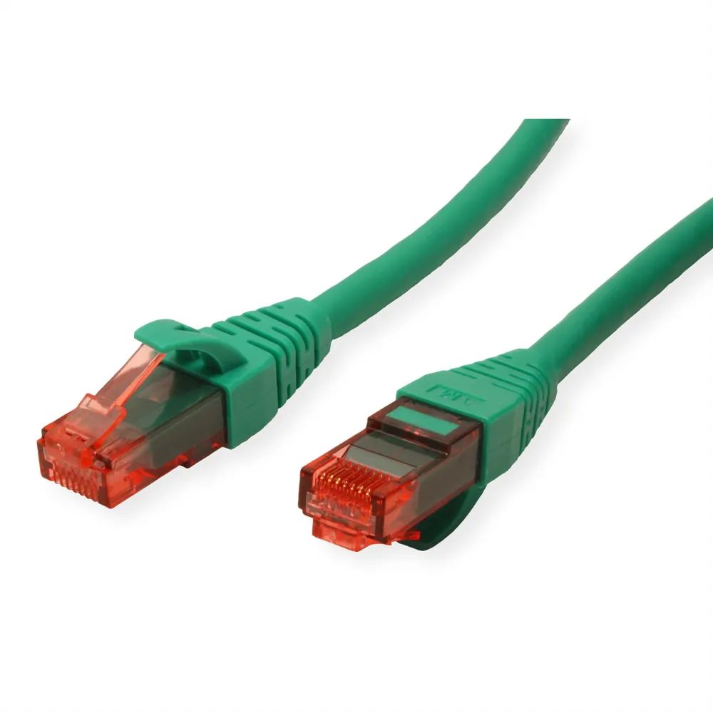 ROLINE Patchkabel Cat.6 UTP, Component Level, LSOH, grün, 1 m