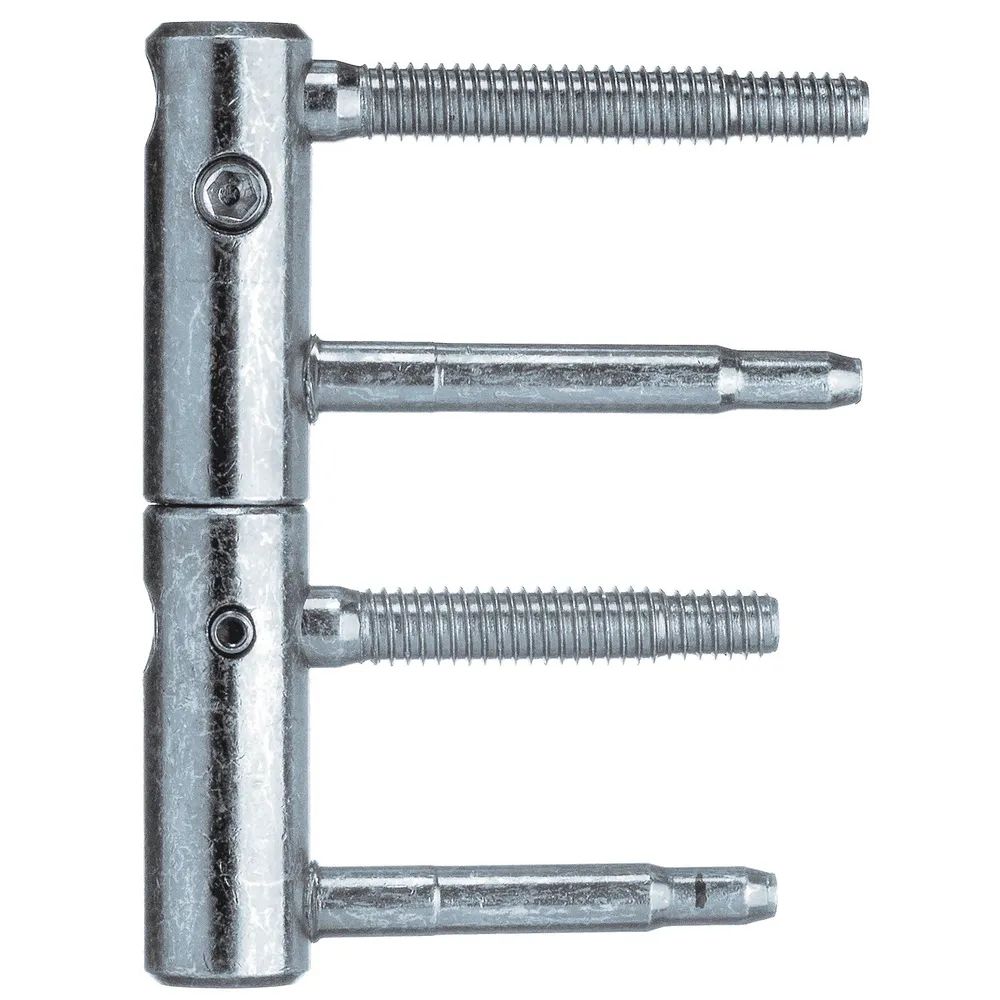 SFS Türband 3-DIM 2-tlg. Bolzen 65 bzw.55 mm, Tragkraft 80kg,ø 20 mm,verzinkt silber