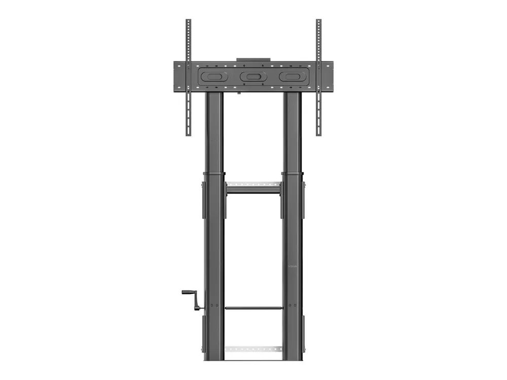 TECH DATA Vision X-Series VFM-F26W - Aufstellung - Höhe einstellbar - für Flachbildschirm - 80kg - Stahl - sandgestrahlt schwarz - Bildschirmgröße: 140-254 cm (55"-100")