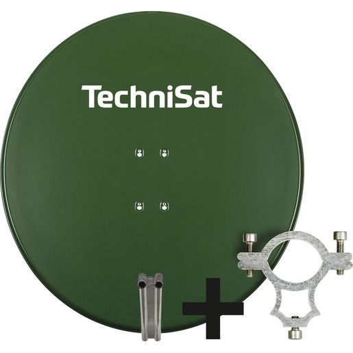 TechniSat SAT-SPIEGEL 85CM+AZ+SCHELLE / TECHNI 1285/1444 85 GRÜN 1285/1444