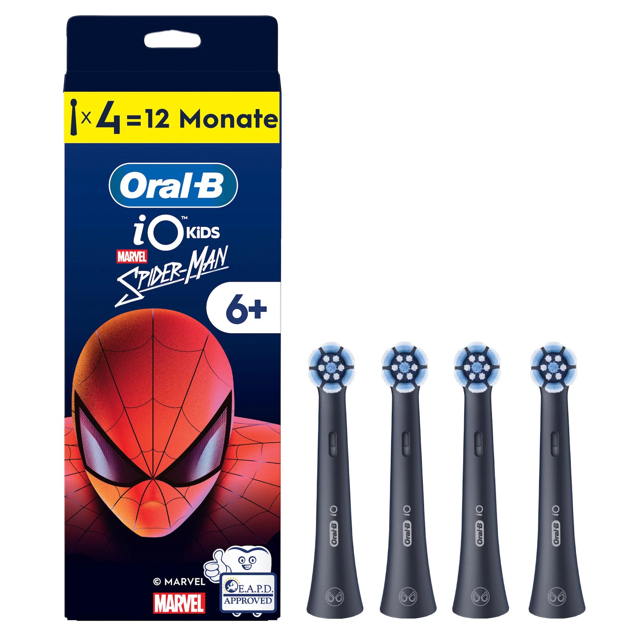Oral-B Aufsteckbürsten iO Kids Spiderman 4er