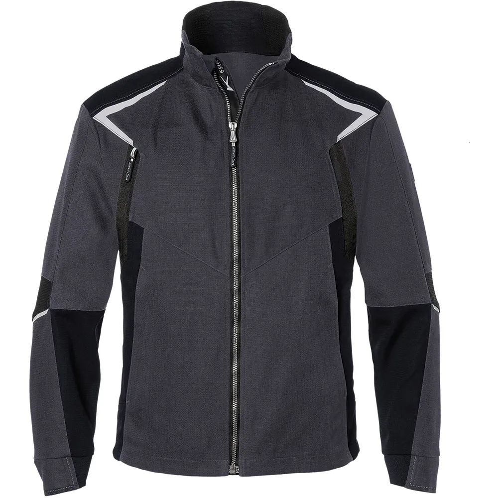 KÜBLER Jacke Bodyforce 1125 anthrazit/schwarz M