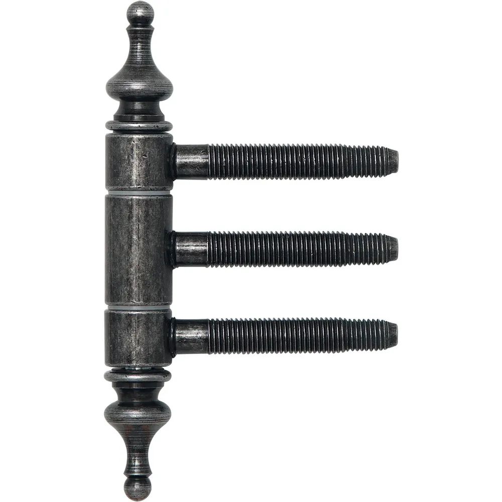 SFS Einbohr-Zierband 3-teilig, mit Aushängesicherung, ø 18 mm, Eisen schwarz Antik