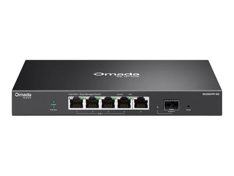 TP-LINK Omada ES206XPP-M2 V1 - Switch - managed - 5 x 10/100/1000/2.5G (PoE++)