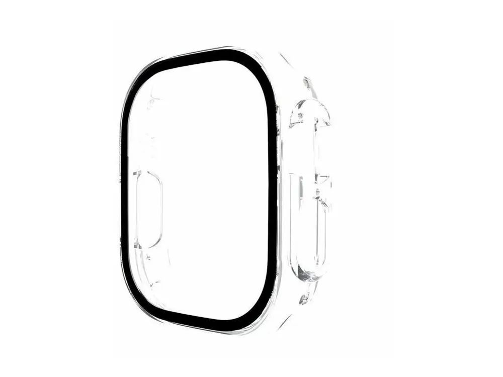 eSTUFF Titan Shield - Stoßstange für Smartwatch - full body, 45 mm - gehärtetes Glas (9H)