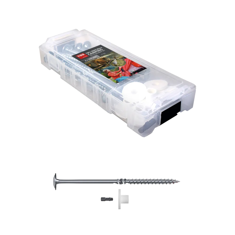 TOX Camping Zeltschraubenset 8x160