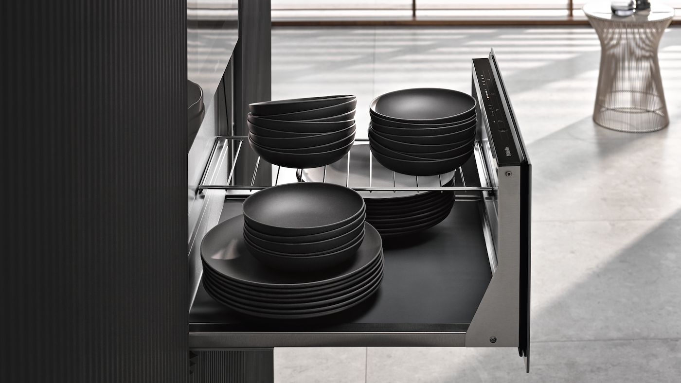 Miele Gourmet-Wärmeschublade ESW7020, OBSW/MATT 125 Gala Ed