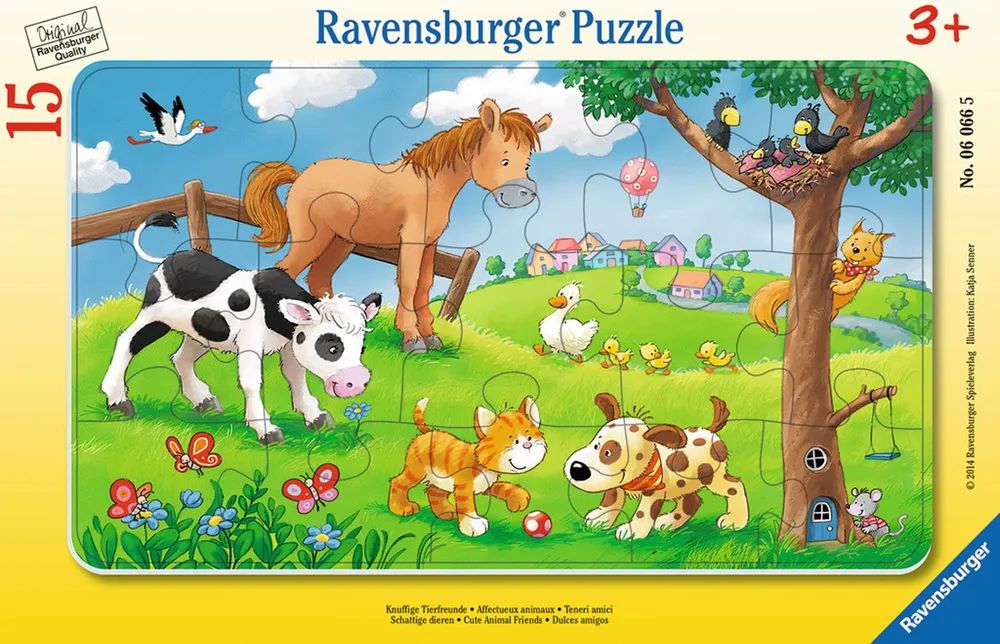 Ravensburger Verlag GmbH Pz. Knuffige Tierfreunde 15T