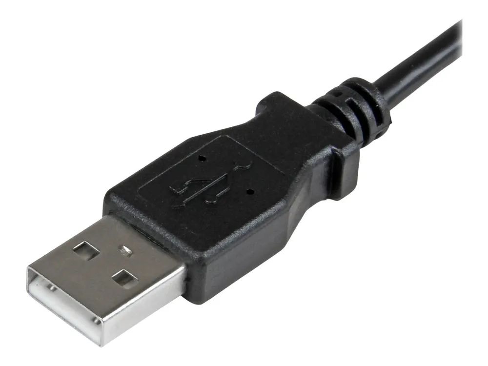 StarTech.com Micro USB Lade/Sync-Kabel - St/St - Micro USB rechtsgewinkelt - 1m - USB auf Micro USB Ladekabel - USB-Kabel - Micro-USB Typ B (M)