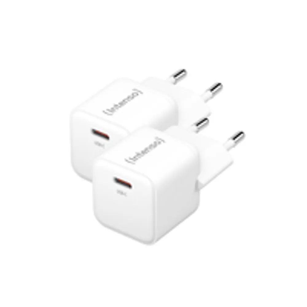 Intenso Power Adapter USB-C 2er Pack - Netzteil - 30.000 W