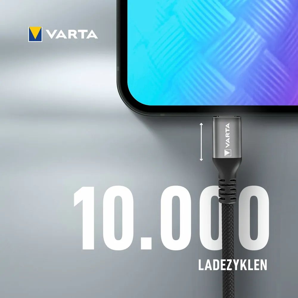 VARTA Cable USB A - USB Typ C