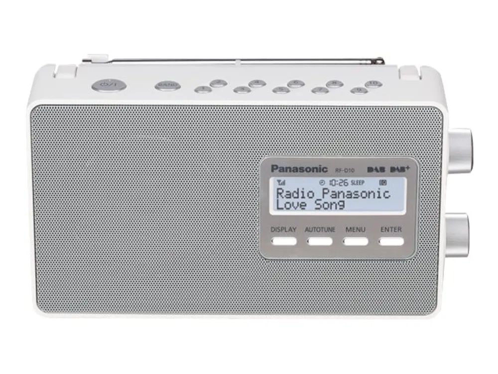 Panasonic RF-D10EG - Tragbares DAB-Radio - 2 Watt