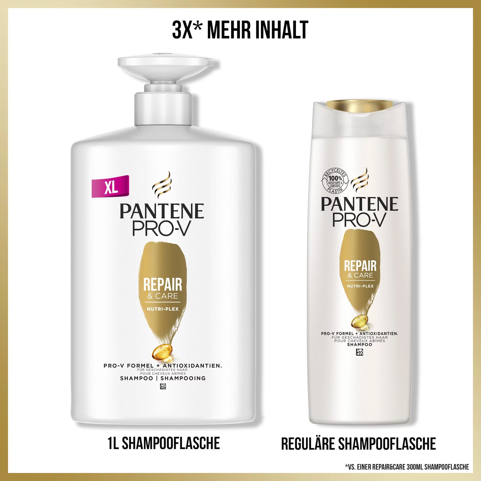 Pantene Pro-V Repair&Care Shampoo, 1000ml