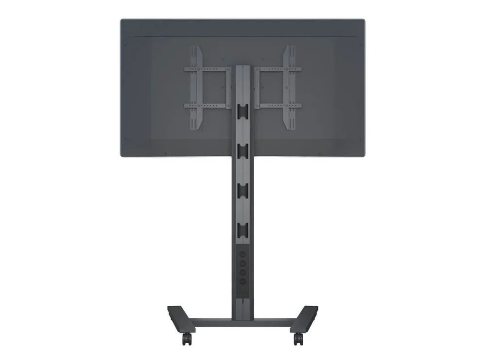Hagor DS Stand Single - Wagen - für LCD-Display - Aluminium - Schwarz - Bildschirmgröße: 116.8-165.1 cm (46"-65")