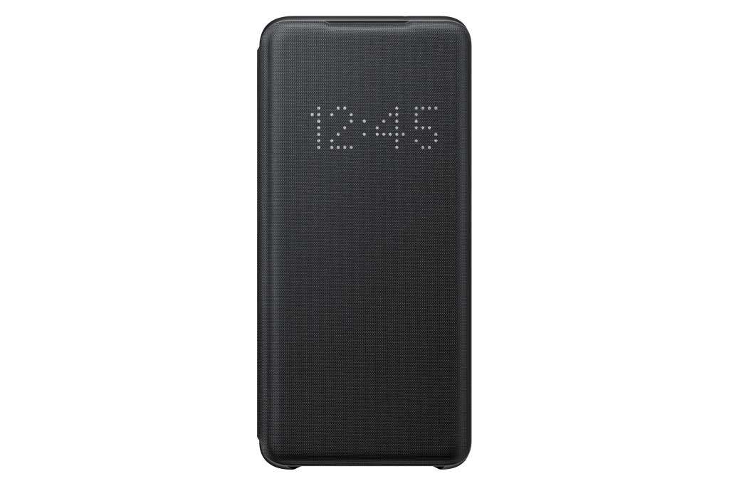 Samsung LED-View-Cover "EF-NG980" für Galaxy S20, Schwarz