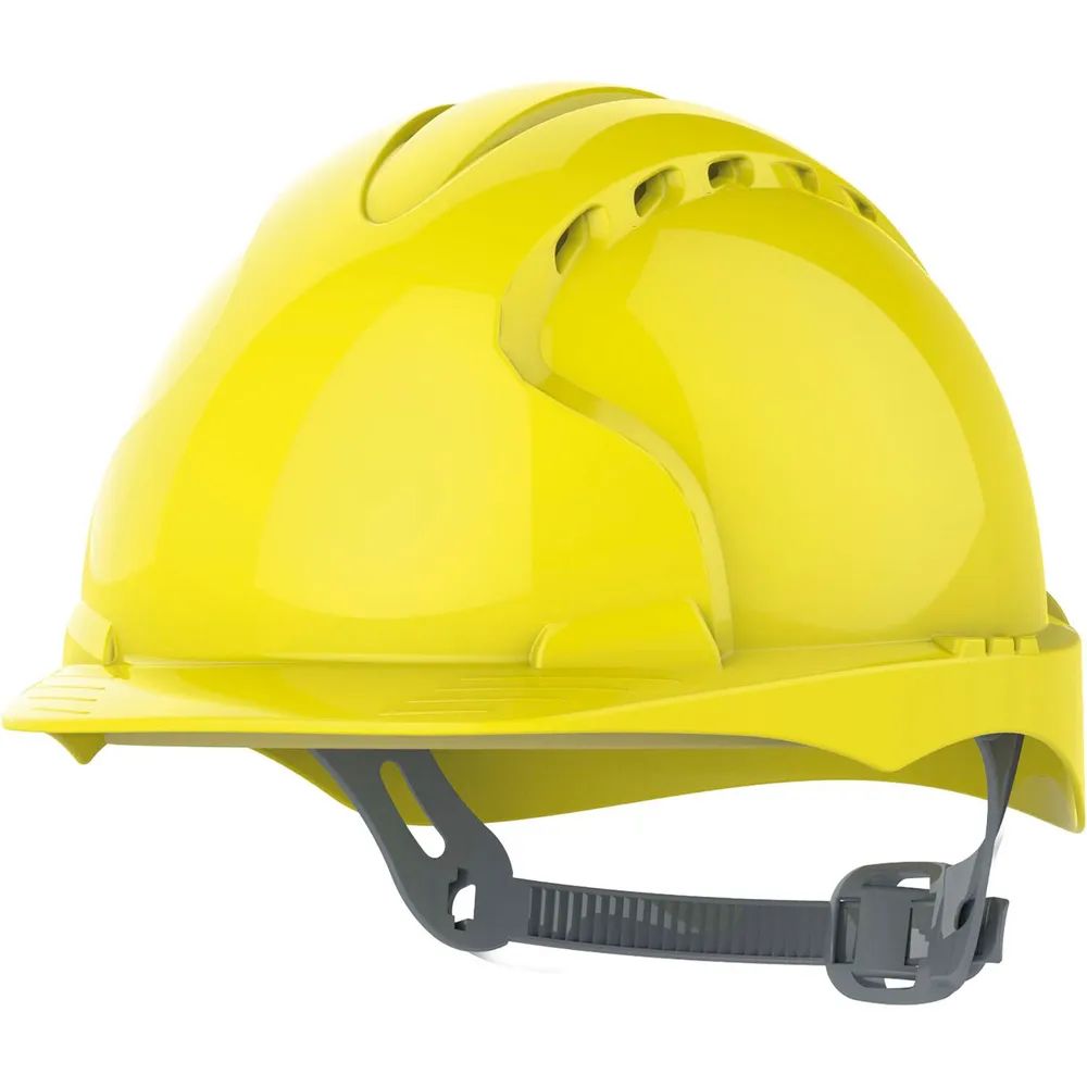 JSP Industrieschutzhelm EVO®3 EN 397 OneTouch-Gleitverschluss Farbe gelb