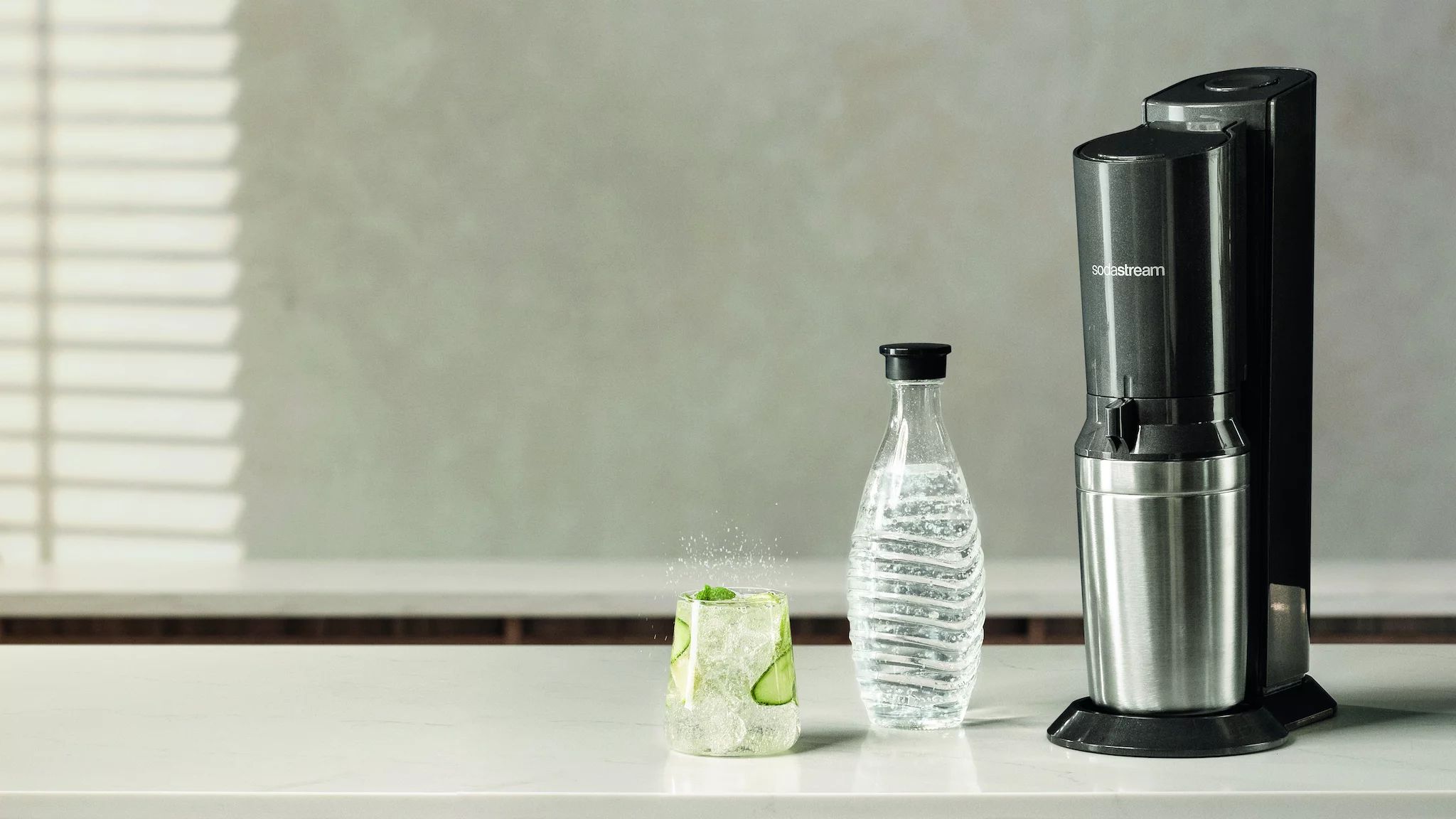 SodaStream Crystal 3.0 titan Vorteilspack Open-Box