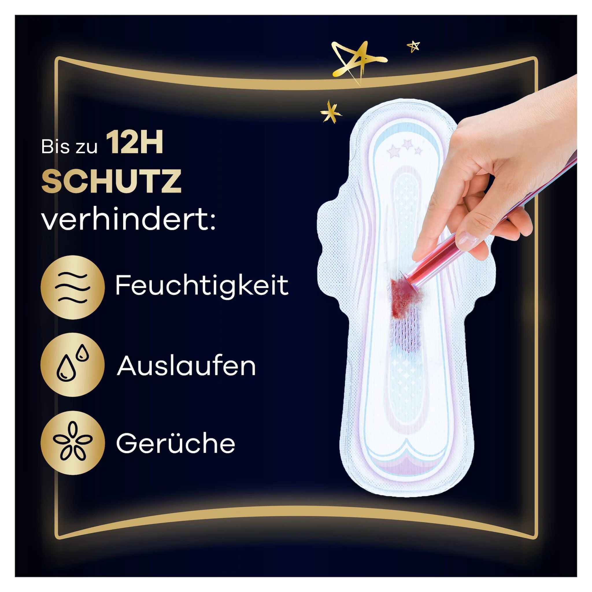 always Ultra Binde Secure Night Extra mit Flügeln BigPack 14+4 GRATIS