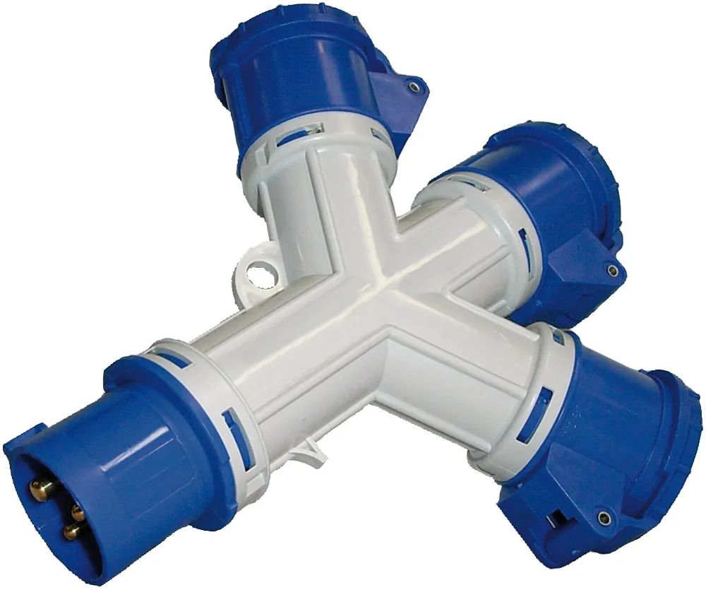 Brennenstuhl Adapter CEE 3polig 16A 230V IP44