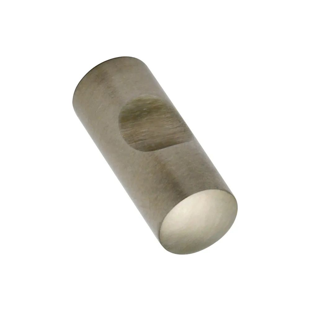 Technik Team Knopf Subra ø 10 mm, Tiefe 24 mm, Edelstahl gebürstet