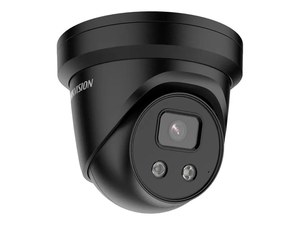 Hikvision Pro Series DS-2CD2346G2-IU(2.8mm)(C)(BLACK) - Netzwerk-Überwachungskamera - Turret - staub-/wasserdicht - Farbe (Tag&Nacht)