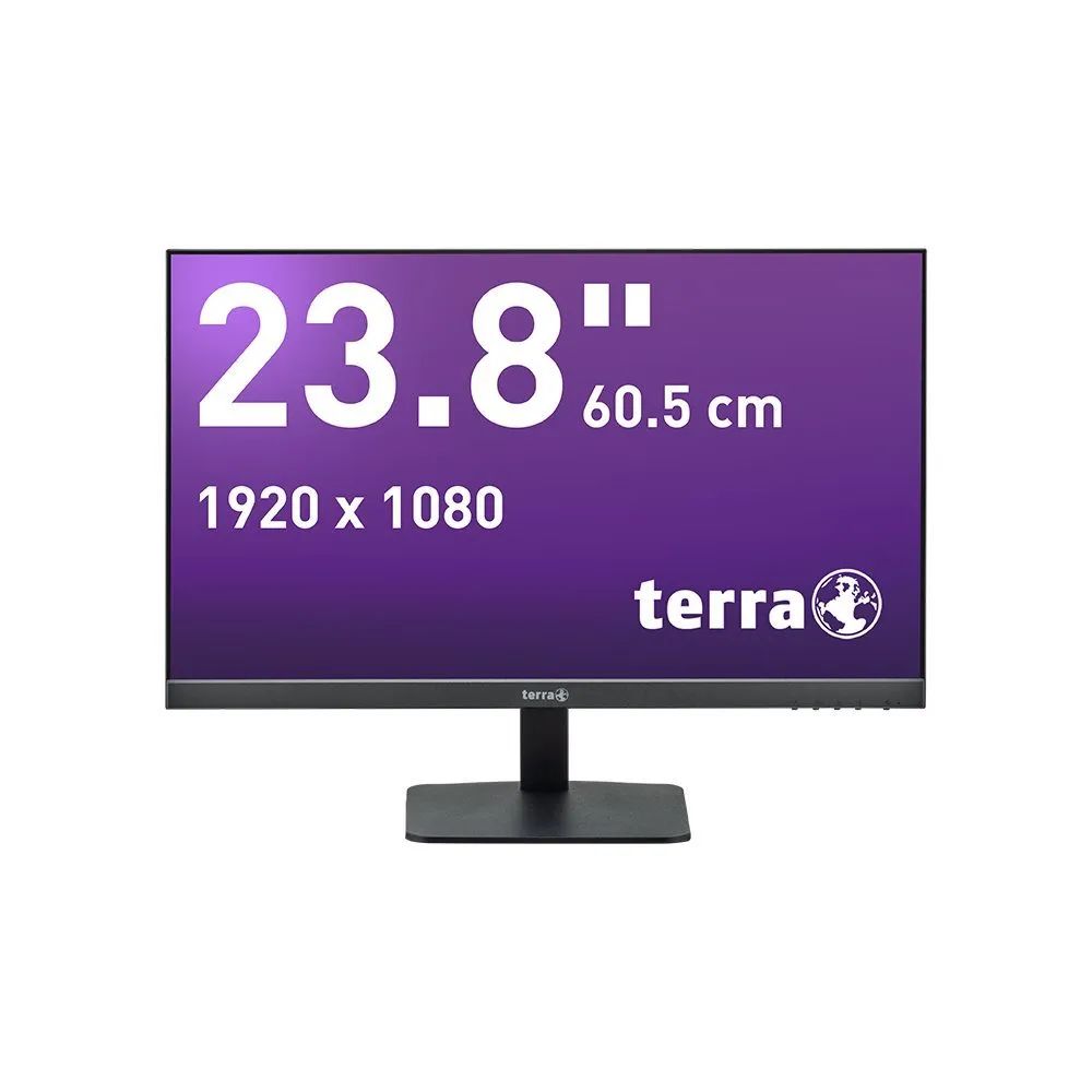 TERRA LCD/LED V3 black HDMI - DP - USB-C - GREENLINE PLUS - Flachbildschirm (TFT/LCD) - 60,5 cm