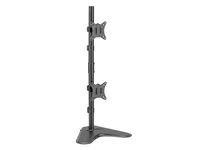 Equip Tischfuß 17"-32"/2TFT je 9kg 360° schwarz retail
