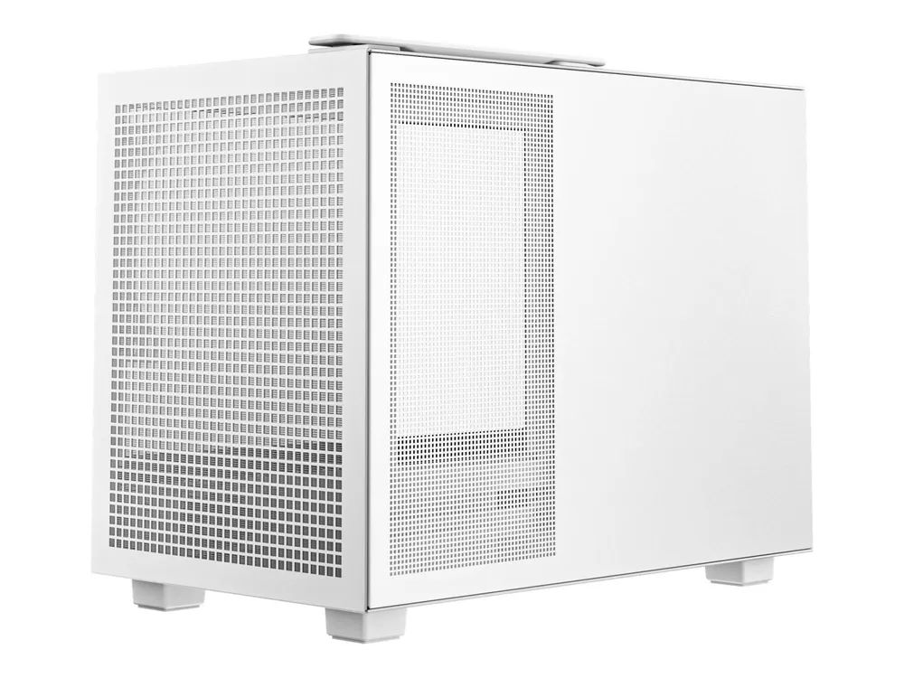 Deepcool CH160 weiß Tempered Glass - Midi/Minitower - Mini-ITX