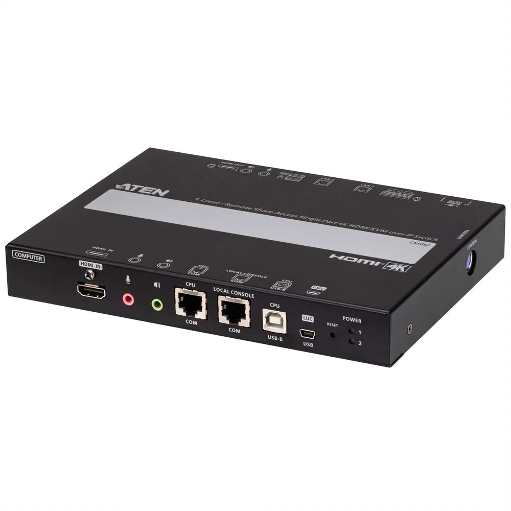 ATEN CN9850 - KVM-Switch - Fernzugriff über einen