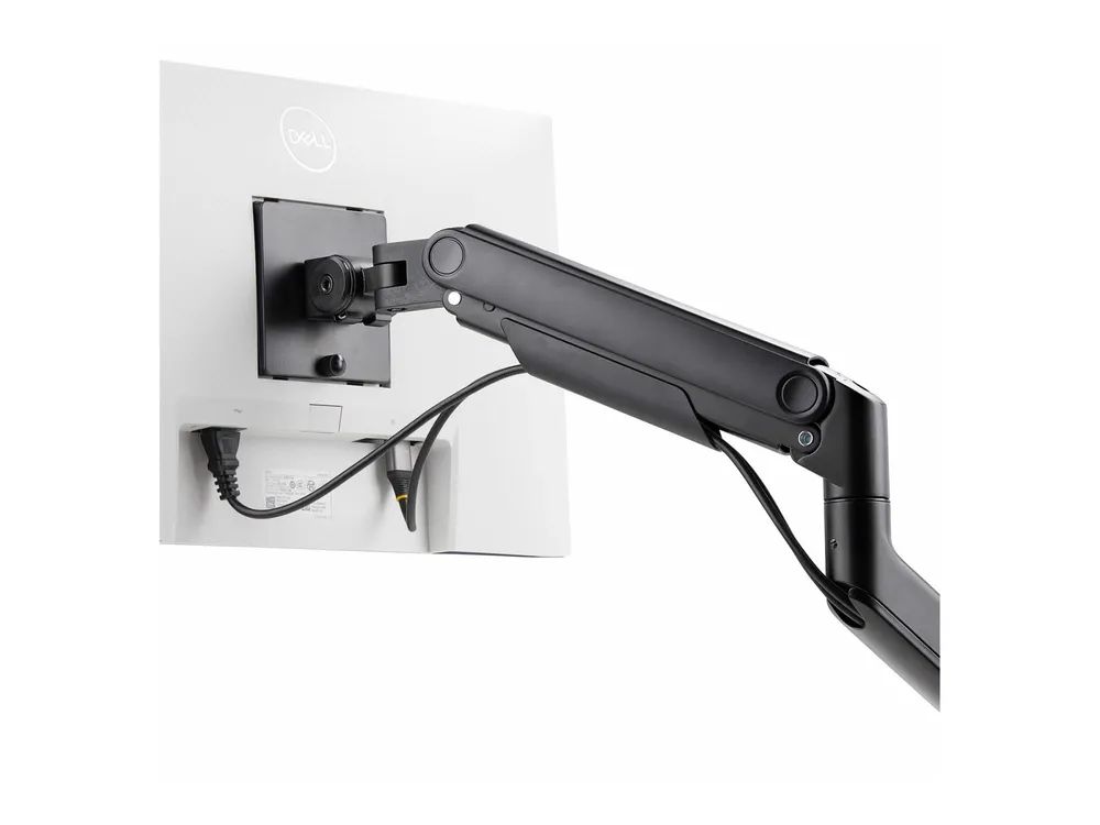 StarTech.com Monitor Desk Mount For 49" Ultrawide Curved Screen, Max 44lb - Befestigungskit (Federarm, Schwenkarm, Basis, VESA-Halterung, C-Klemme Montage 10-80 mm, Tüllenmontage 10 - 35 mm)