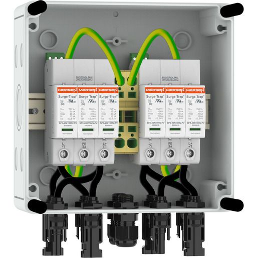 Mersen PV-BOX 2MPP/1ST T2 MC4 / MERSEN PVBT2-1000V-BH-213 83070104
