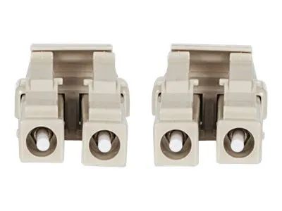 Intellinet Fiber Optic Patch Cable, OM3, LC/LC, 2m, Aqua, Duplex, Multimode, 50/125 µm, LSZH, Fibre, Lifetime Warranty, Polybag - Patch-Kabel - LC Multi-Mode (M)