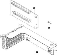 Lenovo Riser 1 Kit - Riser Card - für ThinkAgile VX Certified Node 7Y94