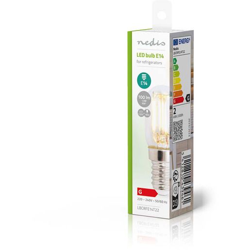 Nedis KÜHLSCHRANKLAMPE E14 1,5W / NEDIS LBCRFE14T22