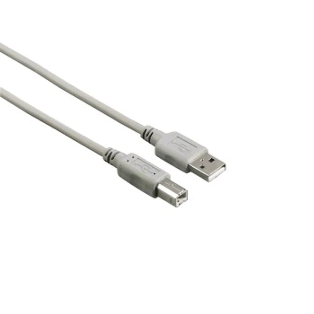 Hama USB-Kabel, USB 2.0, 1,50 m