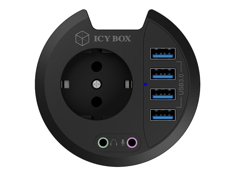 ICY BOX IB-HUB1430 - Hub - 4 x SuperSpeed USB 3.0
