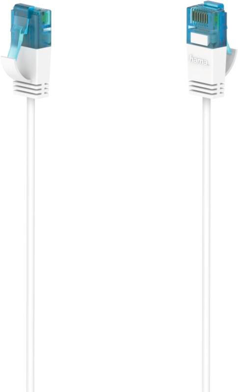 Hama Netzwerkkabel "Flexi-Slim", CAT-6a, 10 Gbit/s, U/UTP, 1,50 m