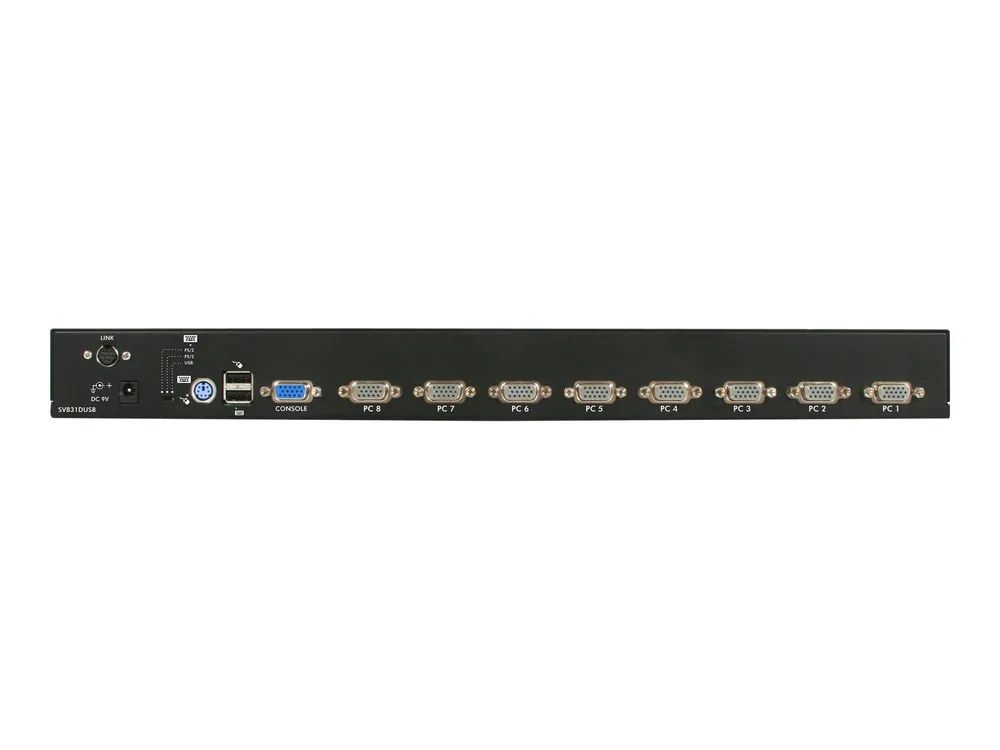 StarTech.com 8 Port USB / PS/2 KVM Switch mit