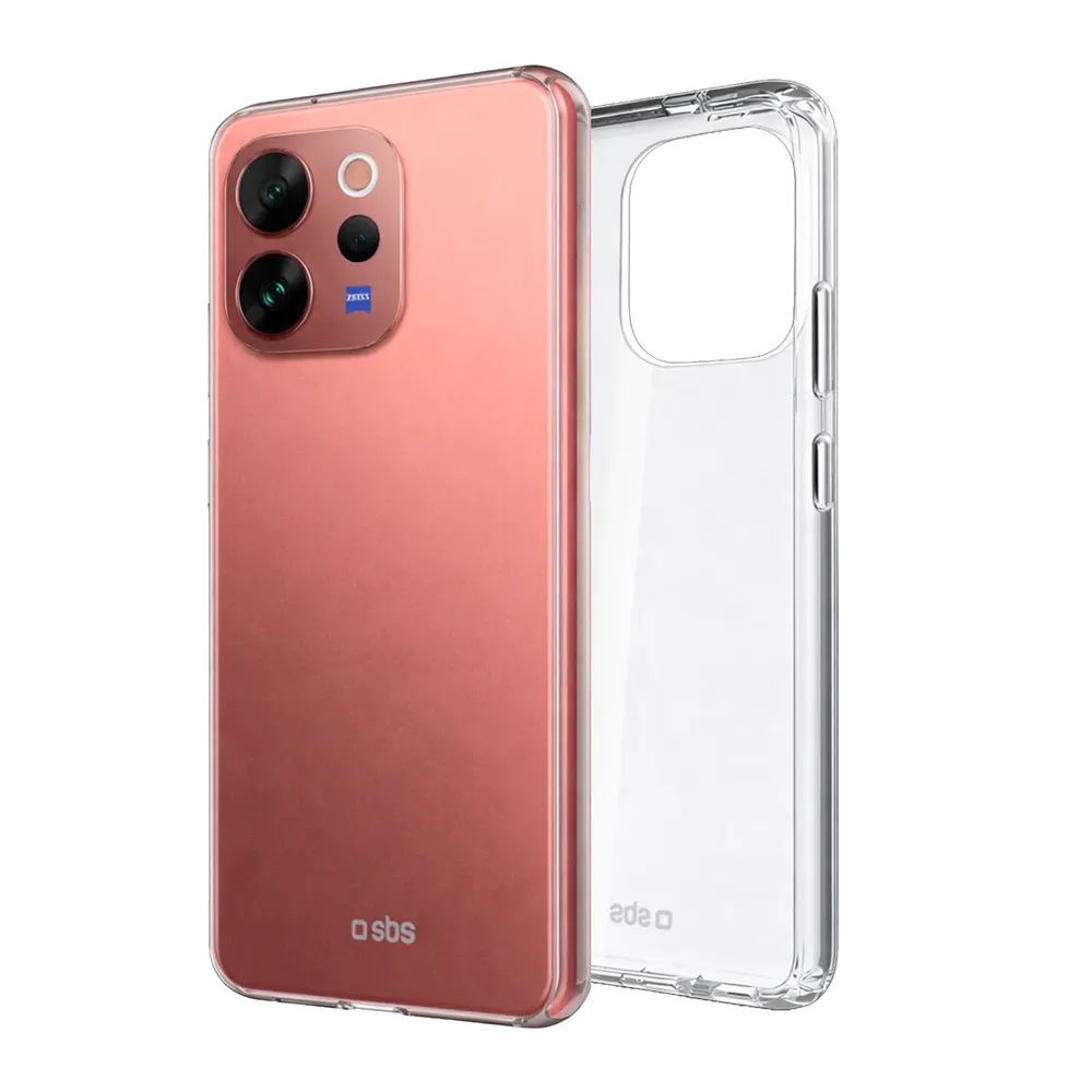 SBS SKINNY Cover für Vivo V70, transparent